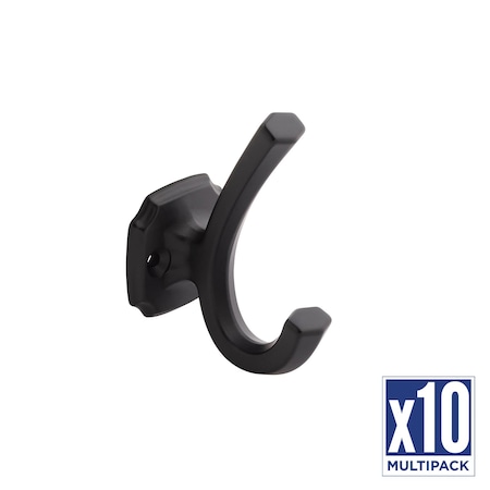 Hickory Hardware Hook 1 Inch Center to Center, 5PK H077870MB-5B